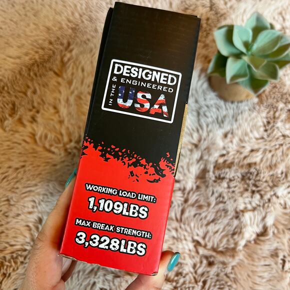 Rhino USA Motorcycle Tie-Down Set 2 HD 1.5" x 8' Tie-Down Straps with Bag - Picture 2 of 10